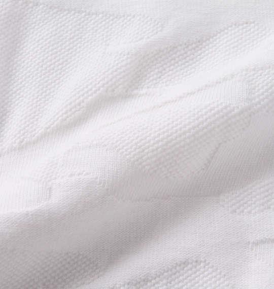 大きいサイズ メンズ FLAGSTAFF × PEANUTS スヌーピー コラボ カモフラ ジャガード 半袖 ポロシャツ ホワイト 1278-2557-1 3L 4L 5L 6L 8L