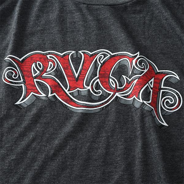 【sh0519】【stbr】大きいサイズ メンズ RVCA ルーカ プリント 半袖 Tシャツ AUSTIN USA直輸入 avyzt00773