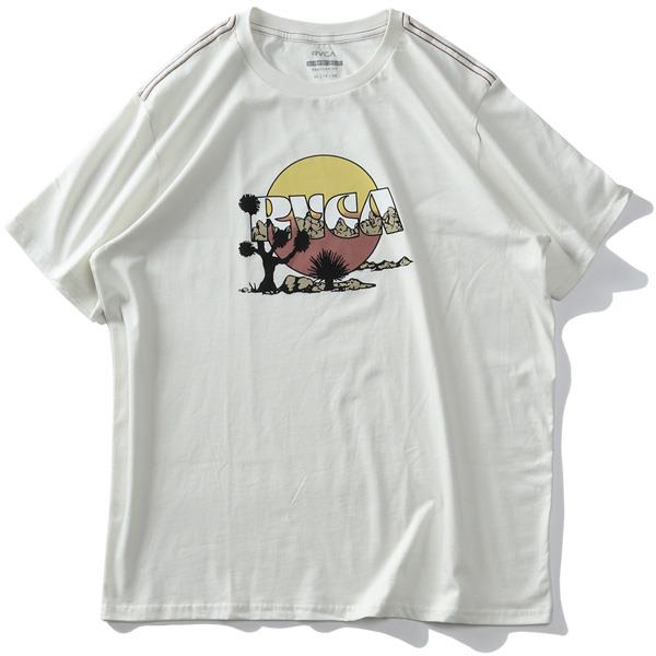 【sh0519】【stbr】大きいサイズ メンズ RVCA ルーカ プリント 半袖 Tシャツ JAY TREE USA直輸入 avyzt00781