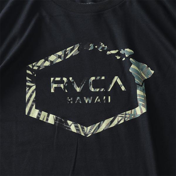 【sh0519】【stbr】大きいサイズ メンズ RVCA ルーカ プリント 半袖 Tシャツ HAWAII HEX USA直輸入 avyzt00899