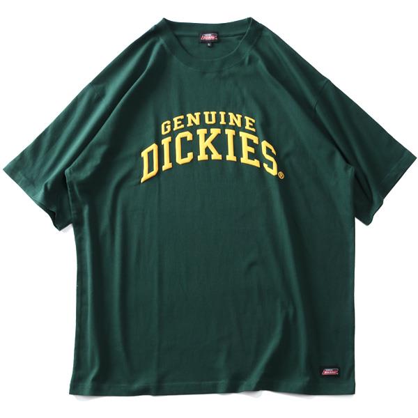 【stbr】大きいサイズ メンズ GENUINE Dickies Gディッキーズ 発砲プリント 半袖 Tシャツ 2260-9182