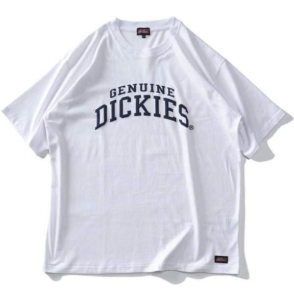 【stbr】大きいサイズ メンズ GENUINE Dickies Gディッキーズ 発砲プリント 半袖 Tシャツ 2260-9182