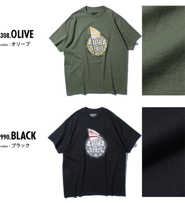 【sh0519】大きいサイズ メンズ HAWAIIAN STYLE ハワイアンスタイル LOCAL MOTION ローカルモーション 半袖 プリント Tシャツ USA直輸入 mts19304