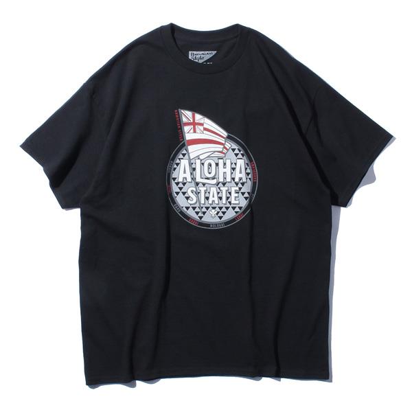 【sh0519】大きいサイズ メンズ HAWAIIAN STYLE ハワイアンスタイル LOCAL MOTION ローカルモーション 半袖 プリント Tシャツ USA直輸入 mts19304