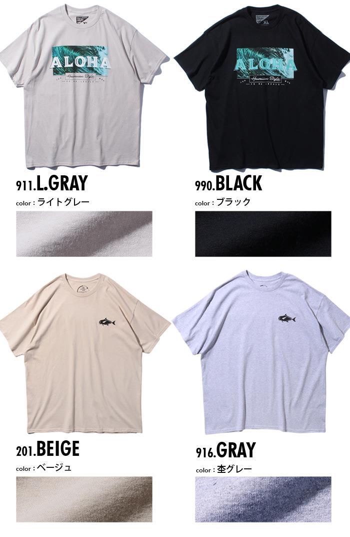 【sh0519】大きいサイズ メンズ HAWAIIAN STYLE ハワイアンスタイル LOCAL MOTION ローカルモーション 半袖 プリント Tシャツ USA直輸入 mts19414