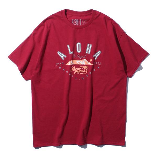 【sh0519】大きいサイズ メンズ LOCAL MOTION ローカルモーション 半袖 プリント Tシャツ USA直輸入 smt19407