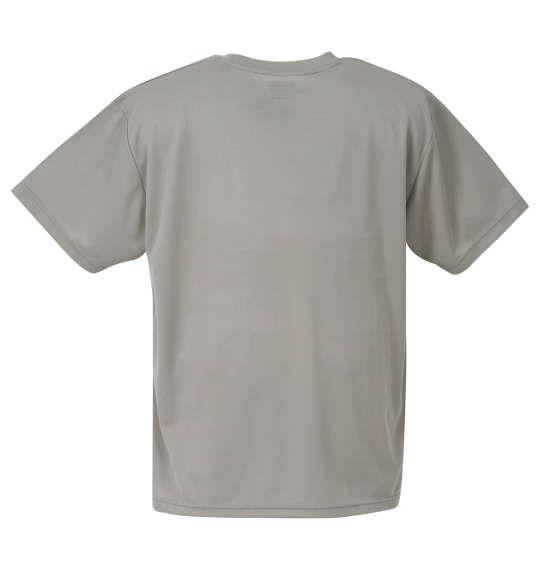 大きいサイズ メンズ OUTDOOR PRODUCTS DRYメッシュ 半袖 Tシャツ グレー 1258-2210-3 3L 4L 5L 6L 8L