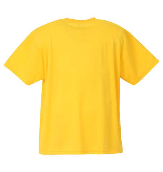 大きいサイズ メンズ OUTDOOR PRODUCTS DRYメッシュ 半袖 Tシャツ イエロー 1258-2210-4 3L 4L 5L 6L 8L