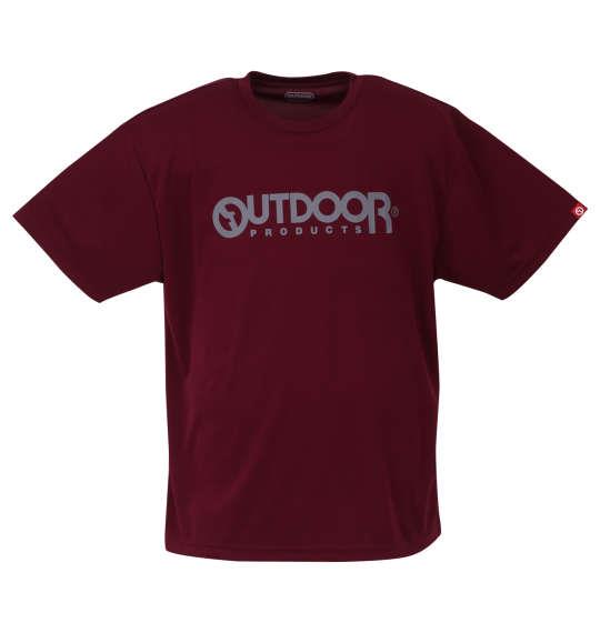 大きいサイズ メンズ OUTDOOR PRODUCTS DRYメッシュ 半袖 Tシャツ パープル 1258-2210-6 3L 4L 5L 6L 8L