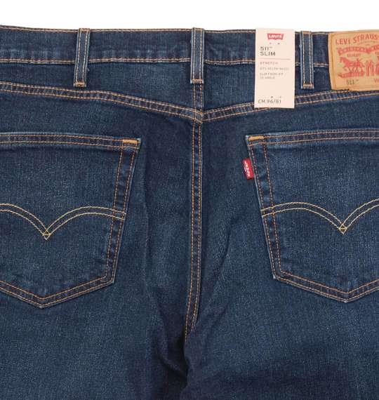 大きいサイズ メンズ Levi's 511 スリムフィット デニム パンツ SEQUOIA ダークユーズド 1274-2207-4 38 40 42 44