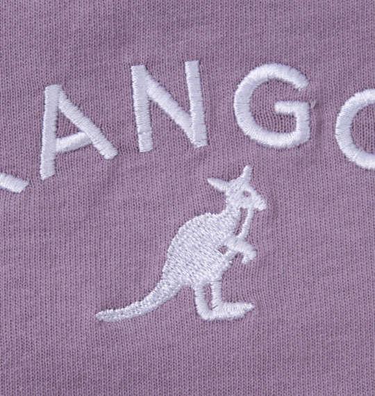 大きいサイズ メンズ KANGOL 発泡プリント 半袖 Tシャツ パープル 1278-2516-1 3L 4L 5L 6L 8L