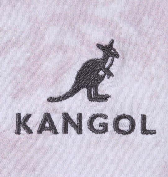 大きいサイズ メンズ KANGOL タイダイ柄プリント 半袖 Tシャツ ピンク 1278-2517-1 3L 4L 5L 6L 8L