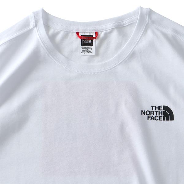 【sh0519】大きいサイズ メンズ THE NORTH FACE ザ ノース フェイス プリント 半袖 Tシャツ RED BOX TEE USA直輸入 nf0a2tx2-fn4