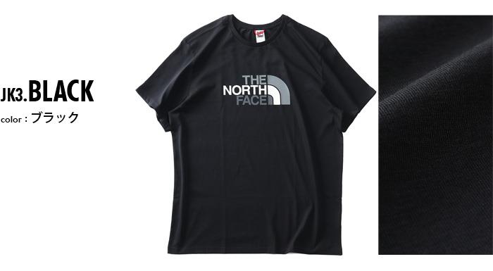 【sh0519】大きいサイズ メンズ THE NORTH FACE ザ ノース フェイス プリント 半袖 Tシャツ EASY TEE USA直輸入 nf0a2tx3-jk3