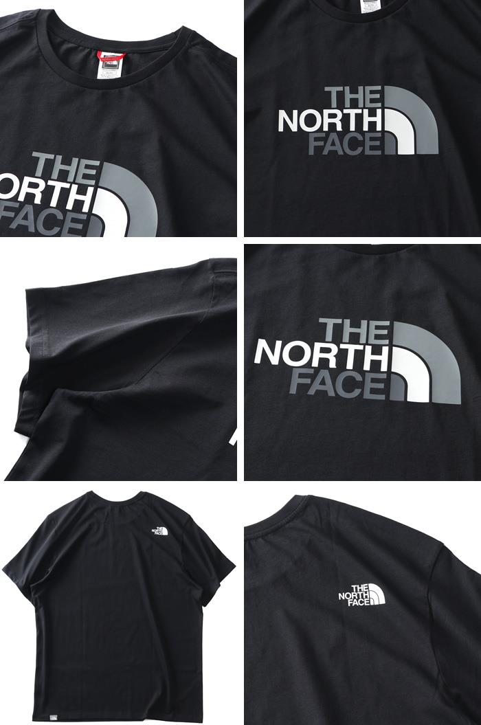 【sh0519】大きいサイズ メンズ THE NORTH FACE ザ ノース フェイス プリント 半袖 Tシャツ EASY TEE USA直輸入 nf0a2tx3-jk3