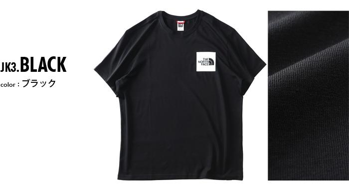 大きいサイズ メンズ THE NORTH FACE ザ ノース フェイス プリント 半袖 Tシャツ FINE TEE USA直輸入 nf00ceq5-jk3