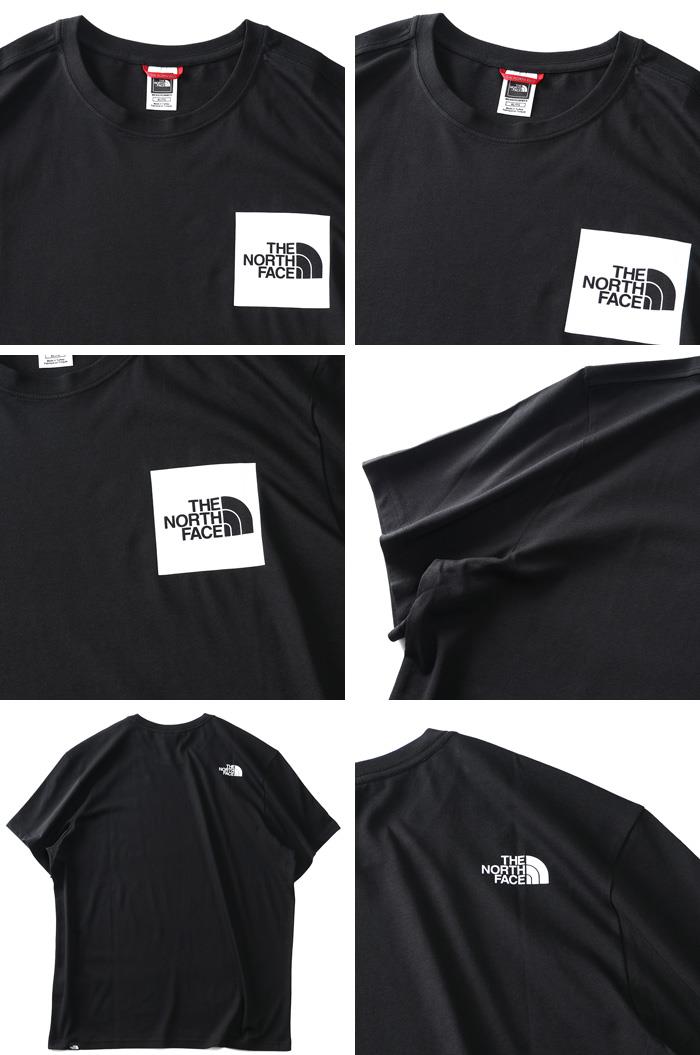 大きいサイズ メンズ THE NORTH FACE ザ ノース フェイス プリント 半袖 Tシャツ FINE TEE USA直輸入 nf00ceq5-jk3