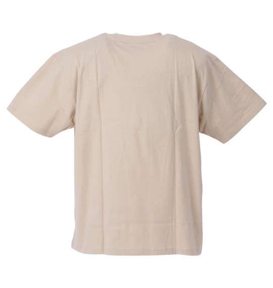 大きいサイズ メンズ OUTDOOR PRODUCTS 天竺ポケット付 半袖 Tシャツ ベージュ 1258-2212-4 3L 4L 5L 6L 8L