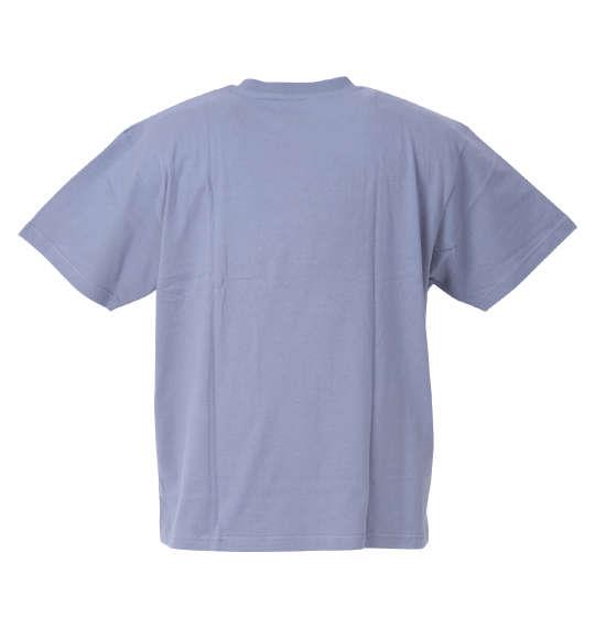 大きいサイズ メンズ OUTDOOR PRODUCTS 天竺ポケット付 半袖 Tシャツ ブルーグレー 1258-2212-6 3L 4L 5L 6L 8L