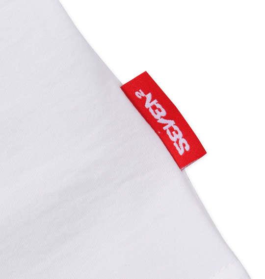 大きいサイズ メンズ SEVEN2 ストレッチ ポリエステル 半袖 Tシャツ ホワイト 1268-2254-1 3L 4L 5L 6L 8L