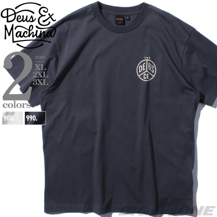 【sh0519】大きいサイズ メンズ DEUS EX MACHINA デウス エクス マキナ 半袖 プリント Tシャツ USA直輸入 dms2011417a