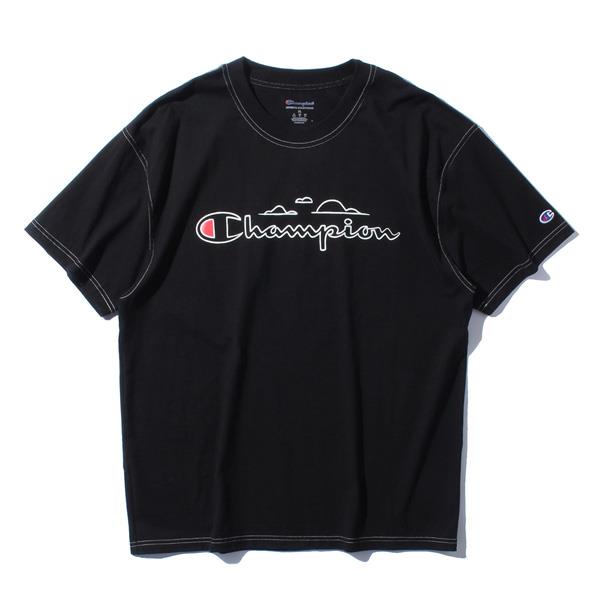 【sh0519】大きいサイズ メンズ Champion チャンピオン プリント 半袖 Tシャツ USA直輸入 gt58h