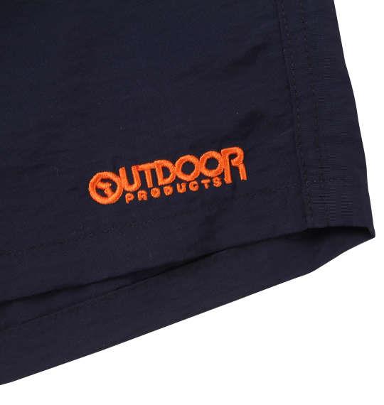 大きいサイズ メンズ OUTDOOR PRODUCTS 接触冷感 ナイロン クライミング ハーフパンツ ネイビー 1254-2232-1 3L 4L 5L 6L 7L 8L