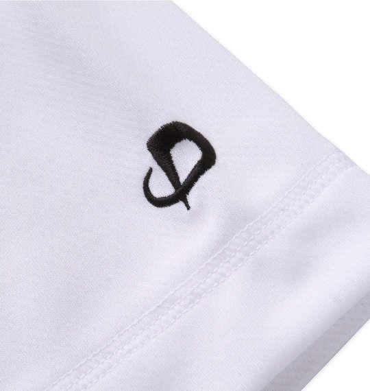 大きいサイズ メンズ Phiten RAKUシャツSPORTS ドライ メッシュ 半袖 Tシャツ ホワイト × ブラック 1278-2228-1 3L 4L 5L 6L 8L