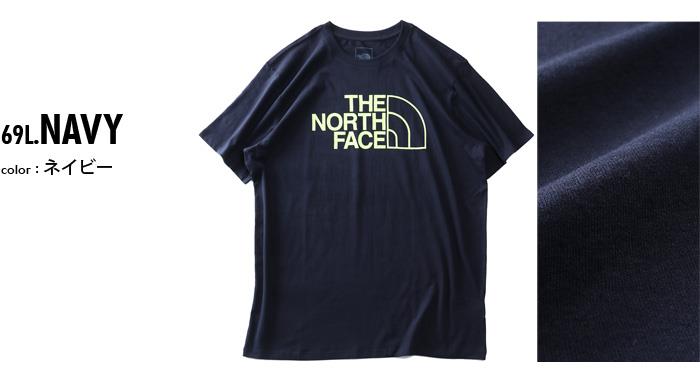 【sh0519】大きいサイズ メンズ THE NORTH FACE ザ ノース フェイス プリント 半袖 Tシャツ HALF DOME TEE USA直輸入 nf0a4m4p-69l