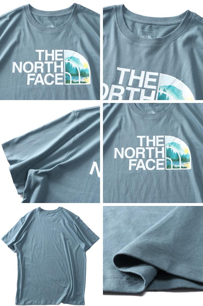 【sh0519】大きいサイズ メンズ THE NORTH FACE ザ ノース フェイス プリント 半袖 Tシャツ HALF DOME TEE USA直輸入 nf0a4m4p-a9l