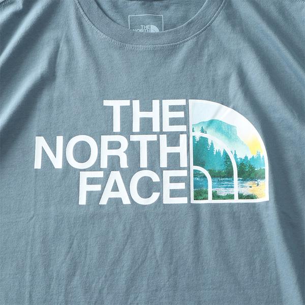 【sh0519】大きいサイズ メンズ THE NORTH FACE ザ ノース フェイス プリント 半袖 Tシャツ HALF DOME TEE USA直輸入 nf0a4m4p-a9l