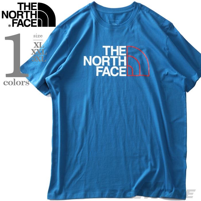 【sh0519】大きいサイズ メンズ THE NORTH FACE ザ ノース フェイス プリント 半袖 Tシャツ HALF DOME TEE USA直輸入 nf0a4m4p-m19
