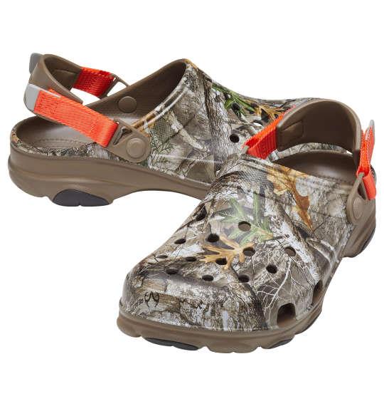 大きいサイズ メンズ crocs サンダル CLASSIC ALL TERRAIN REAL TREE EDGE CLOG ウォルナット 1240-2320-1 M12 M13 M14 M15