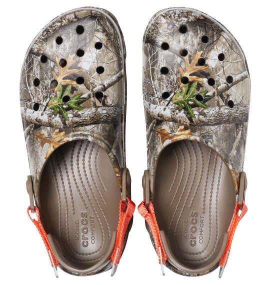 大きいサイズ メンズ crocs サンダル CLASSIC ALL TERRAIN REAL TREE EDGE CLOG ウォルナット 1240-2320-1 M12 M13 M14 M15