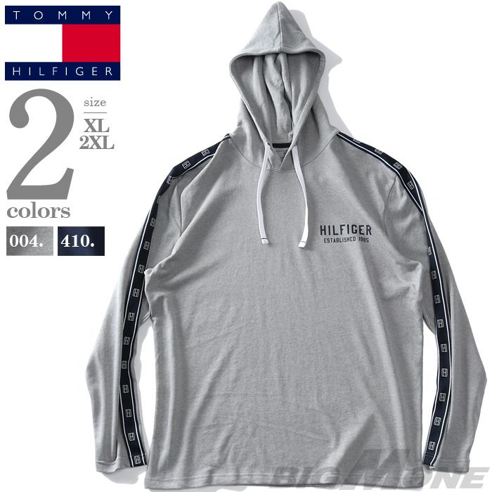 【sh0519】大きいサイズ メンズ TOMMY HILFIGER トミーヒルフィガー プルオーバー パーカー USA直輸入 09t4088