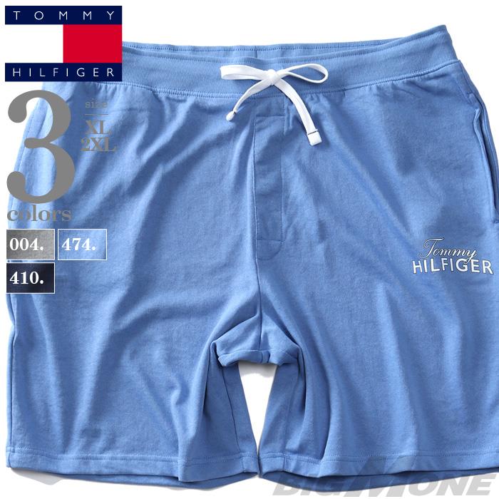 【sh0519】大きいサイズ メンズ TOMMY HILFIGER トミーヒルフィガー スウェット ショーツ ショートパンツ ハーフパンツ USA直輸入 09t4153