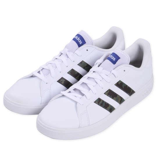 大きいサイズ メンズ adidas スニーカー GRANDCOURT BASE 2.0 M フットウェアホワイト 1240-2360-1 29 30 31 32