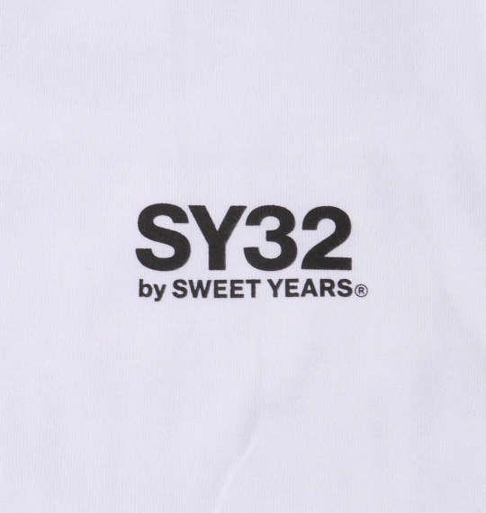 大きいサイズ メンズ SY32 by SWEET YEARS ジョカトーレ 長袖 Tシャツ ホワイト 1278-2610-1 3L 4L 5L 6L