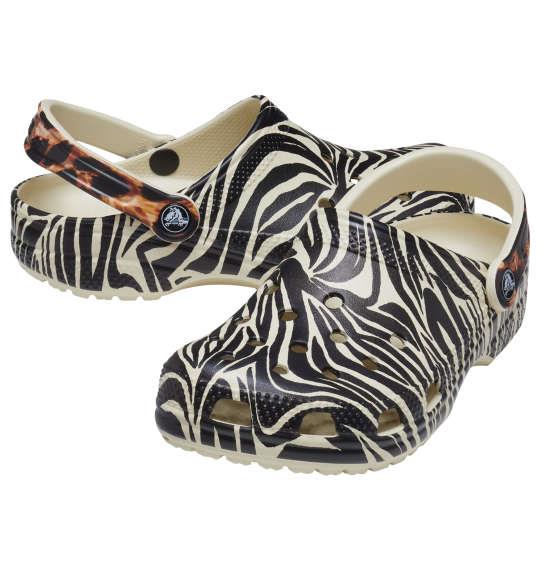 大きいサイズ メンズ crocs サンダル CLASSIC ANIMAL REMIX CLOG ボーン × マルチアニマル 1240-2322-1 M12 M13 M14 M15