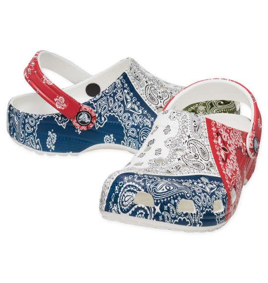 大きいサイズ メンズ crocs サンダル CLASSIC BANDANA CLOG マルチ 1240-2324-1 M12 M13 M14 M15