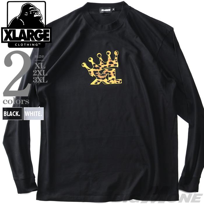 大きいサイズ メンズ XLARGE エクストララージ プリント 長袖 Tシャツ USA直輸入 101223011013