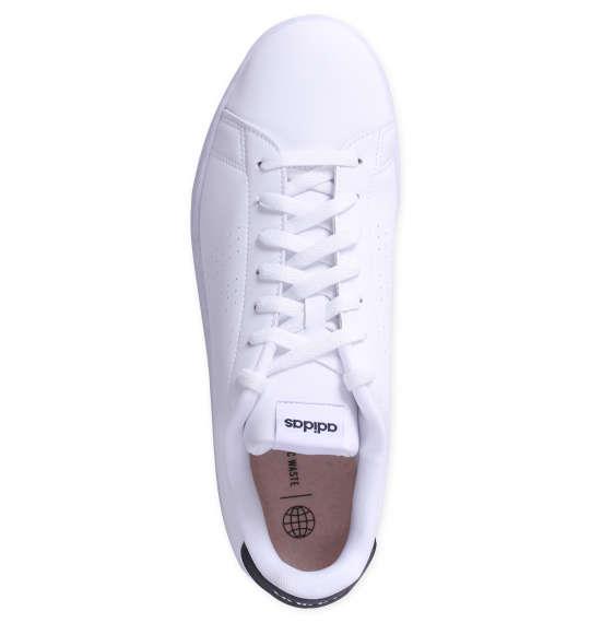 大きいサイズ メンズ adidas スニーカー ADVANCOURT M フットウェアホワイト 1240-2361-1 29 30 31 32