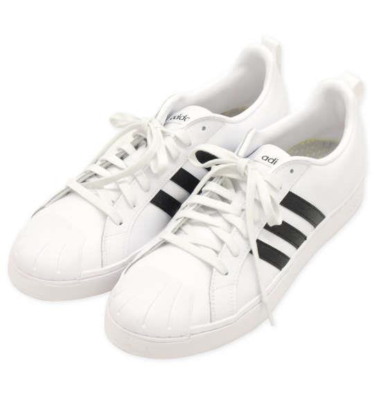 大きいサイズ メンズ adidas スニーカー STREETCHECK M フットウェアホワイト 1240-2363-1 29 30 31 32