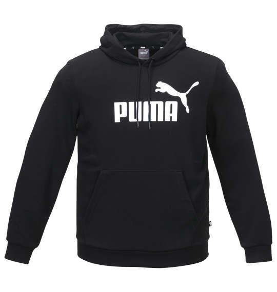 大きいサイズ メンズ PUMA エッセンシャルビッグロゴ プル パーカー プーマブラック 1278-2300-2 2XL 3XL 4XL