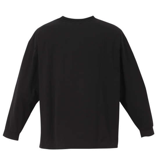 大きいサイズ メンズ LE COQ SPORTIF ヘランカ ハイゲージ ニット 長袖 Tシャツ ブラック 1278-2335-2 3L 4L 5L 6L