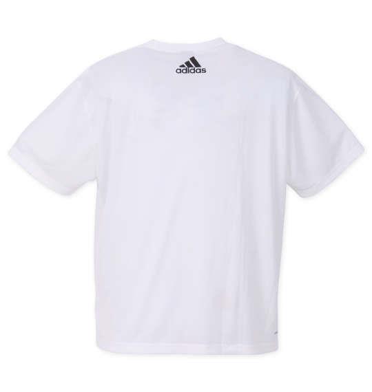 大きいサイズ メンズ adidas BOS 半袖 Tシャツ ホワイト 1278-2340-1 3XO 4XO 5XO 6XO 7XO 8XO