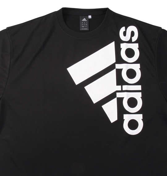 大きいサイズ メンズ adidas BOS 半袖 Tシャツ ブラック 1278-2340-2 3XO 4XO 5XO 6XO 7XO 8XO