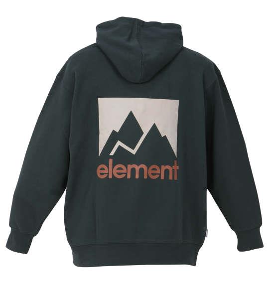 大きいサイズ メンズ ELEMENT JOINT02 プル パーカー フォレストナイト 1278-2631-1 3L 4L 5L 6L