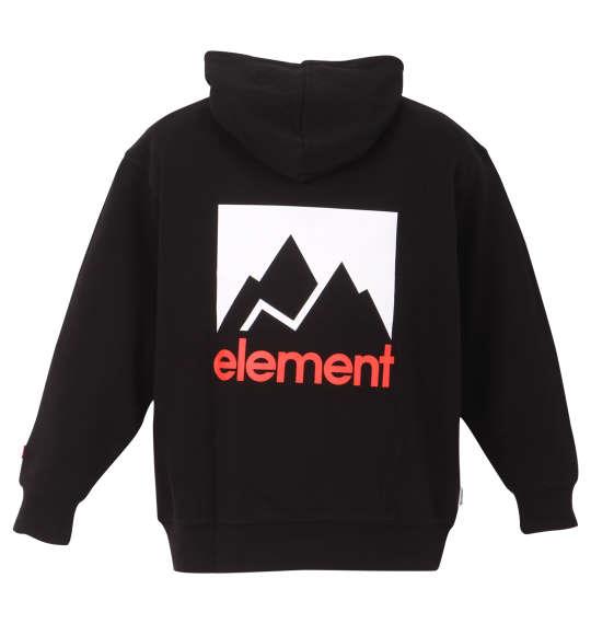 大きいサイズ メンズ ELEMENT JOINT02 プル パーカー ブラック 1278-2631-2 3L 4L 5L 6L