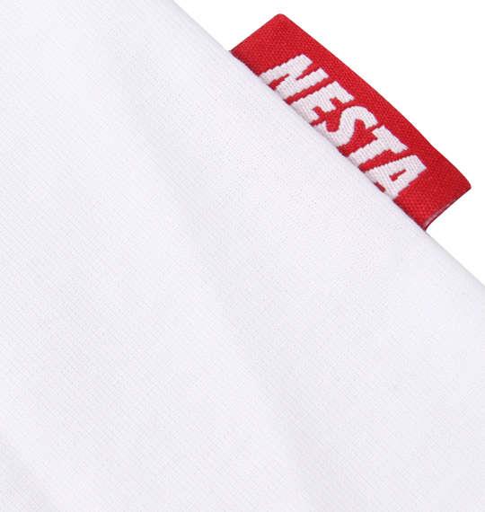 大きいサイズ メンズ NESTA BRAND 箔プリント 長袖 Tシャツ ホワイト 1278-2650-1 3L 4L 5L 6L 8L